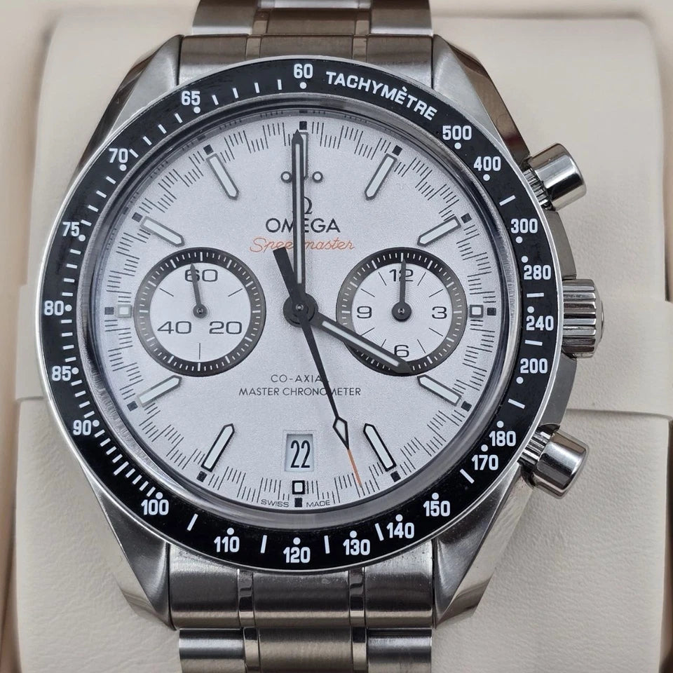 PAPERS 2025 Omega Speedmaster Racing 329.30.44.51.04.001 Master Chronometer BOX