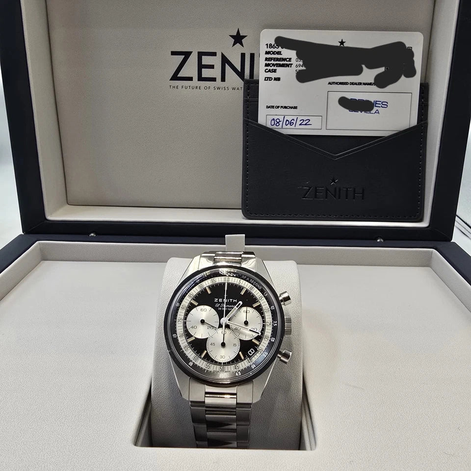 2022 Zenith Chronomaster Original 38mm Watch - 03.3200.3600-21.M3200 B+P